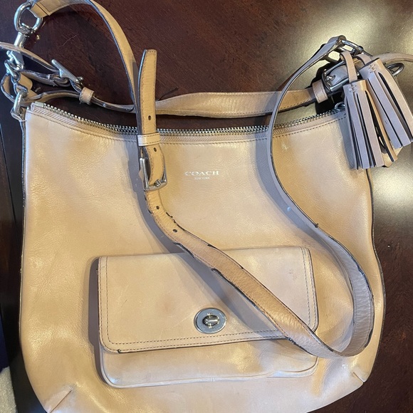 Coach Bags Vintage Coach Tan Crossbody Saddlebag Poshmark